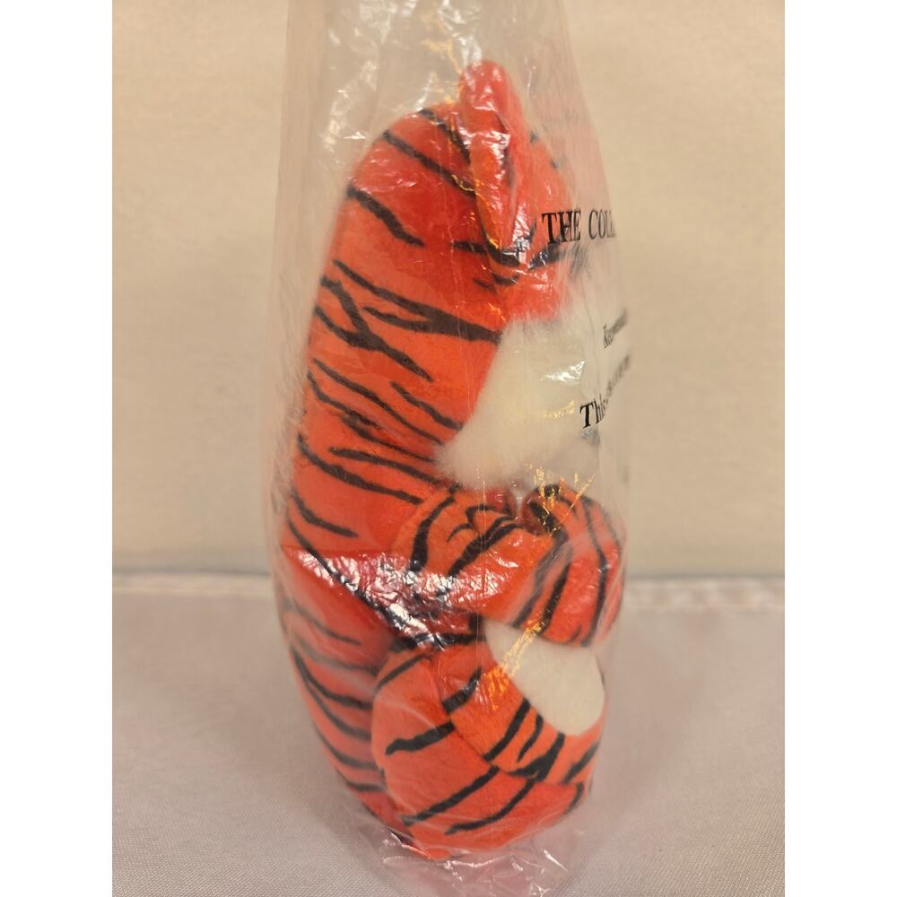 Vintage NWT Aubie The Tiger Bean Bag Retired Plush Collectible - Picture 4 of 11